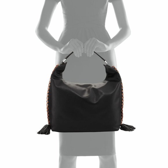 Rebecca Minkoff HSP7ECAH37 Chase Large Hobo Multi-colored Side Stitching - Picture 5 of 9